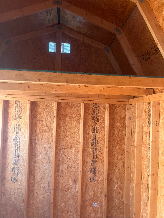 8x12 Lofted Barn for sale near Selma, NC
