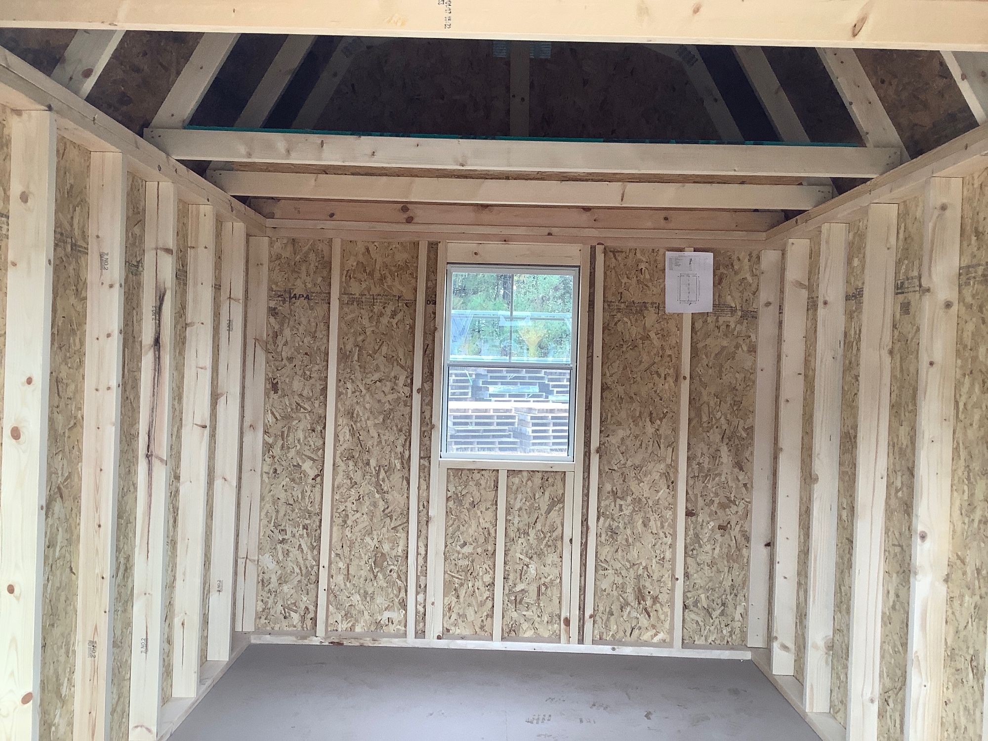 8 × 12 lofted barn shed for sale in Bladenboro, North Carolina - photo 3