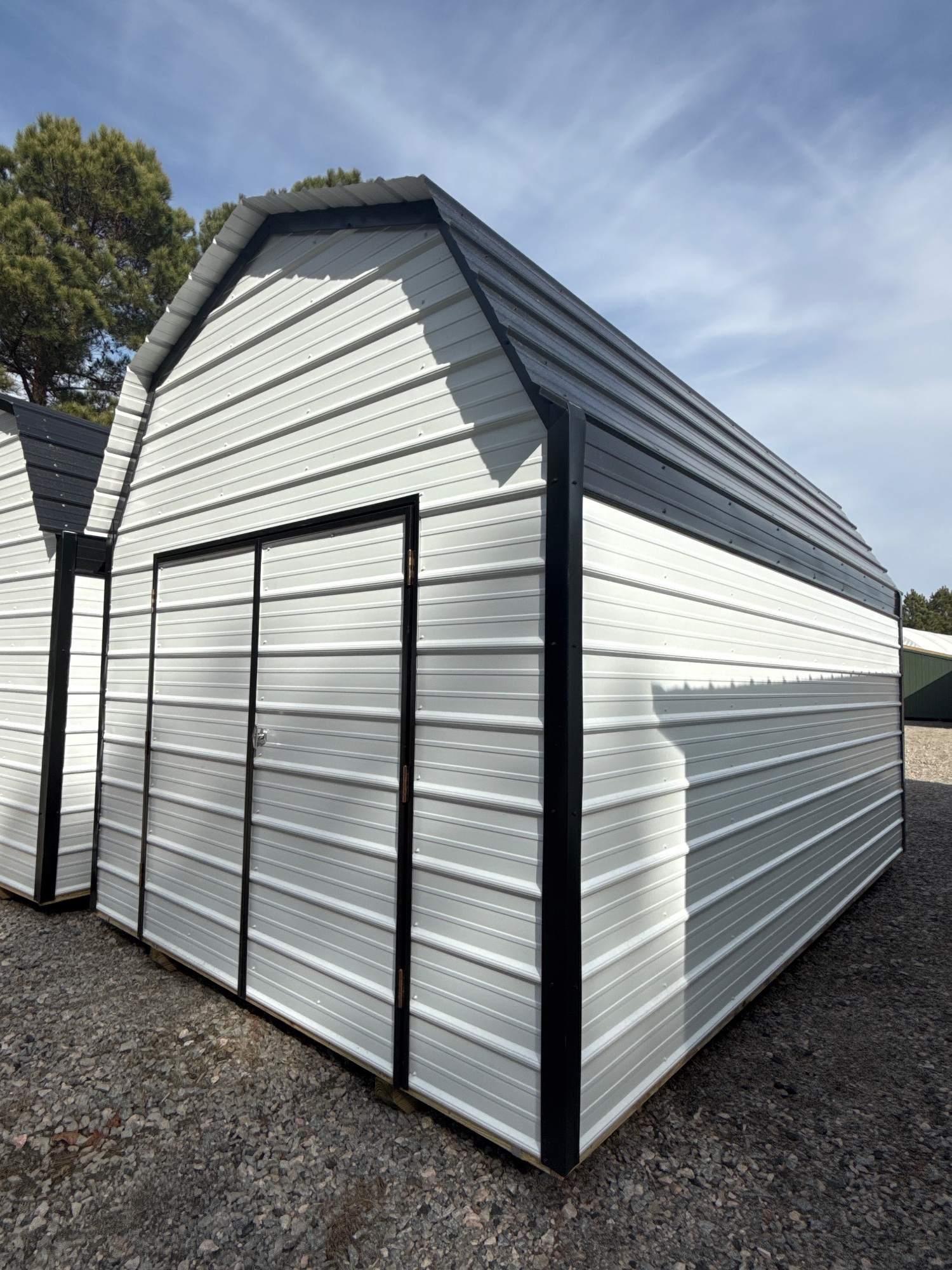 10 x 16 Metal Lofted at Spring Hope, NC-BigWoodsOtdrProd-DHarrell in Spring Hope, NC