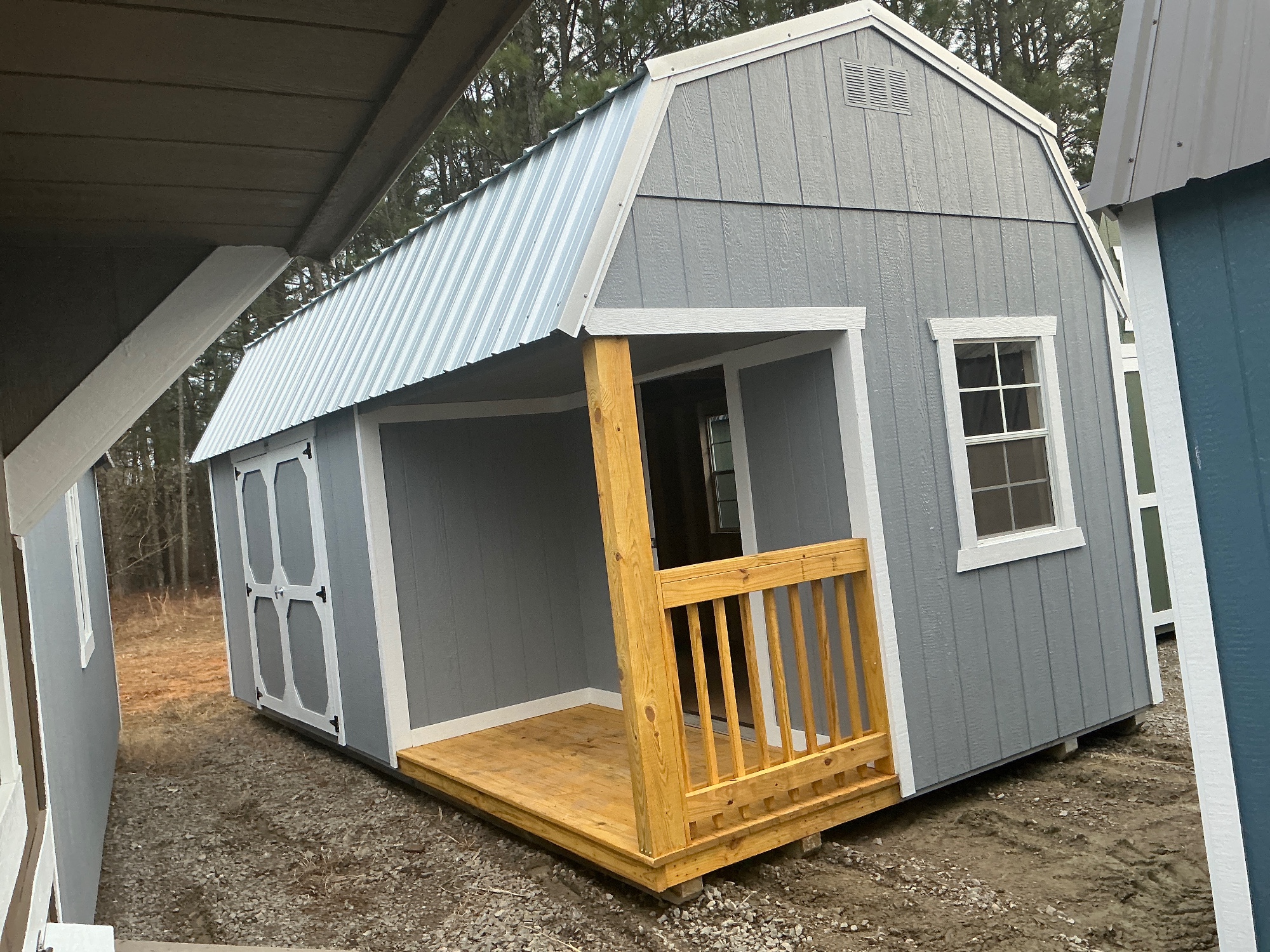 10 x 20 Lofted Barn – 1
