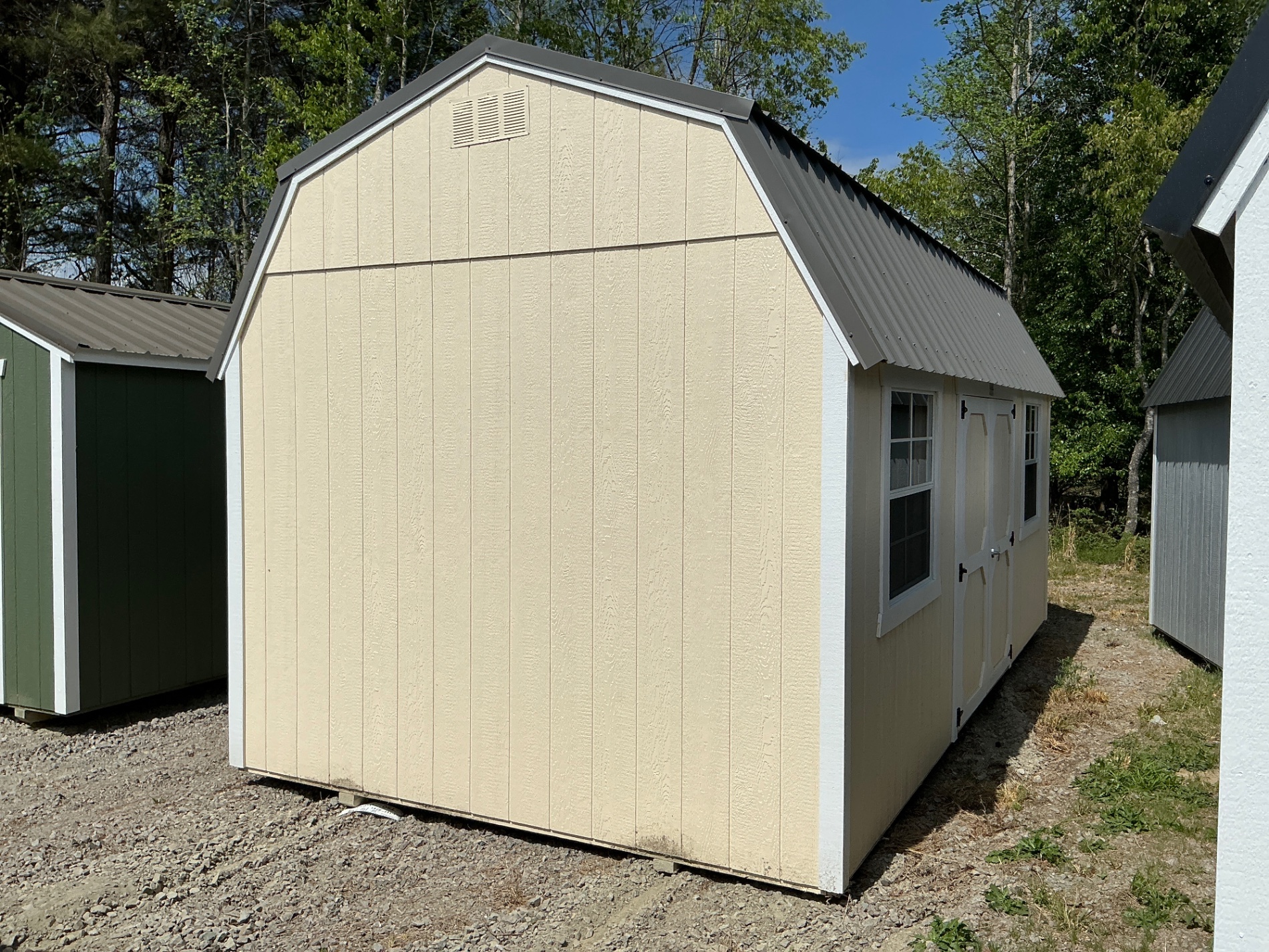10 x 20 Lofted Barn at Garner, NC #2-BigWoodsOutdoor-R. Harrell in Garner #2, NC