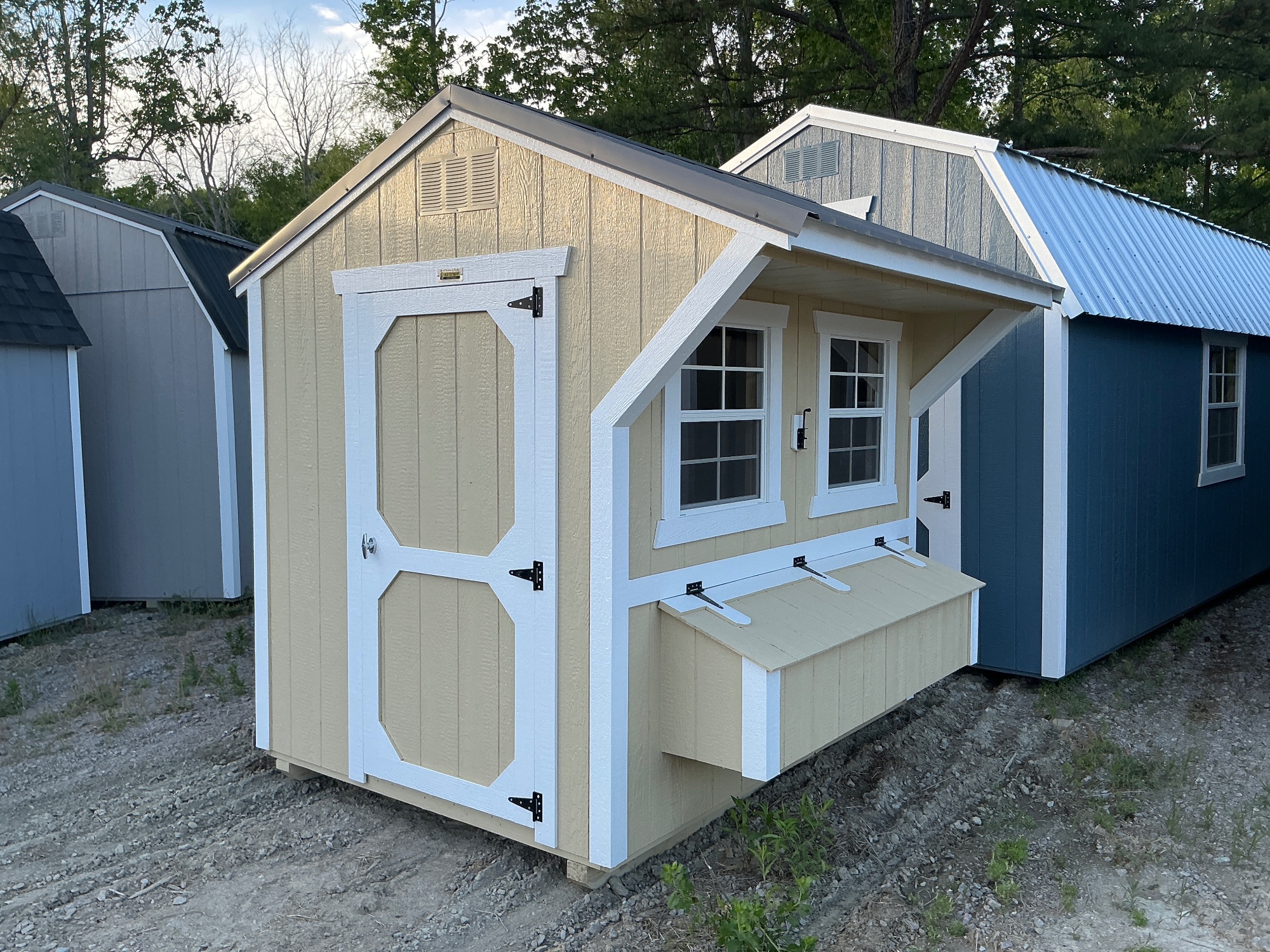 6 x 8 Chicken Coop at Garner, NC #2-BigWoodsOutdoor-R. Harrell in Garner #2, NC