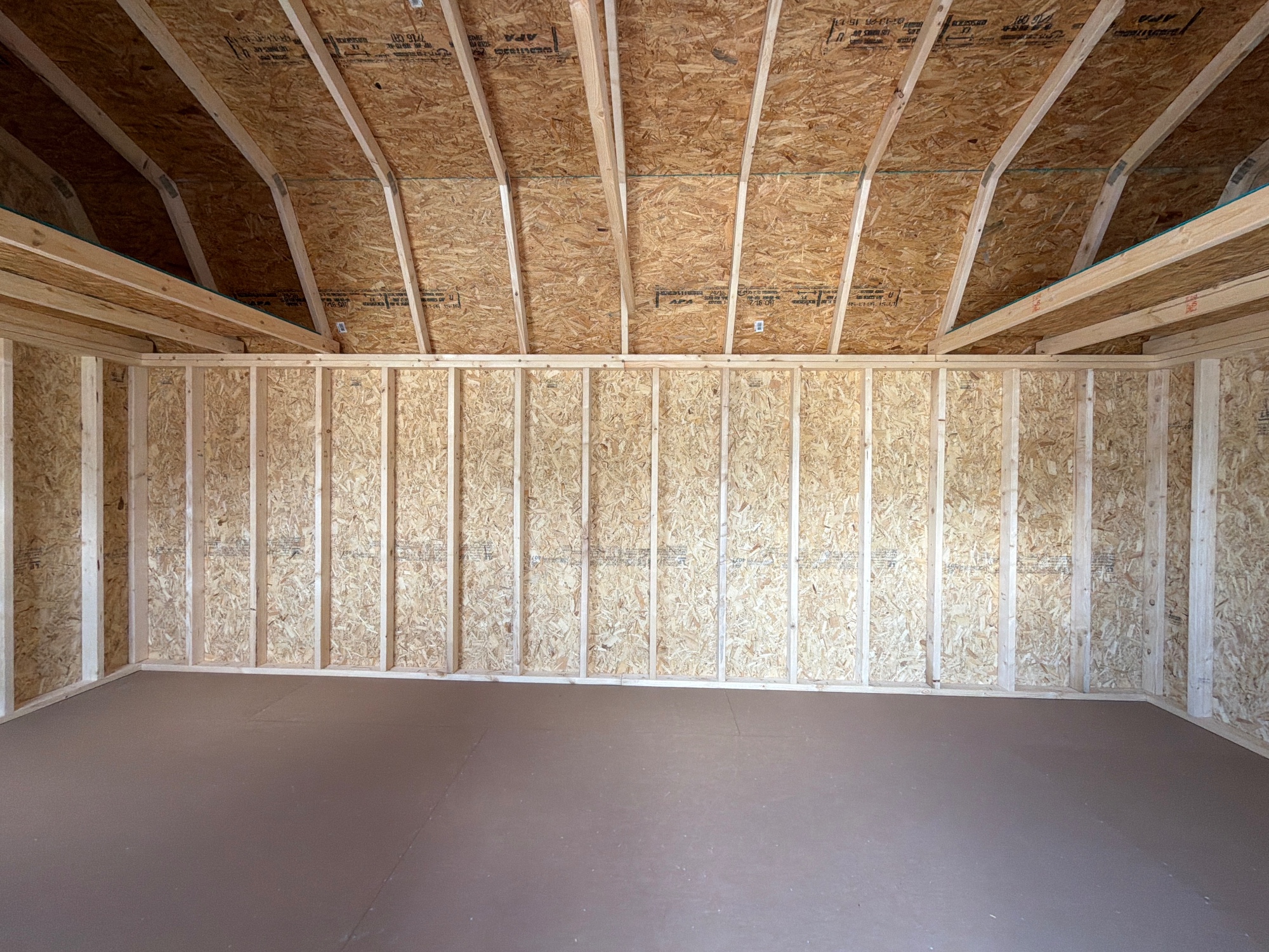 10 x 20 Lofted Barn at Spring Hope, NC-BigWoodsOtdrProd-DHarrell in Spring Hope, NC