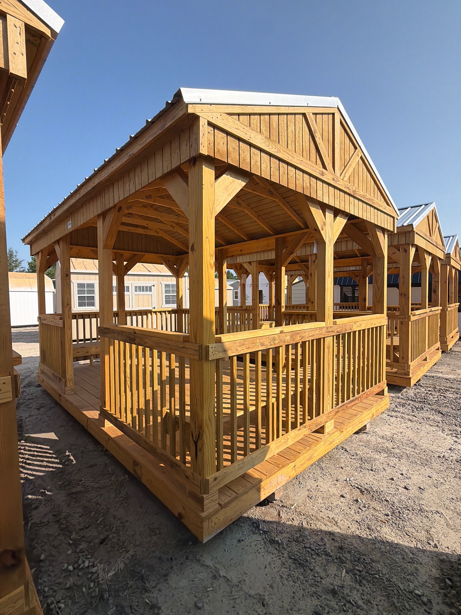 10 x 16 Cabana at Spring Hope, NC-BigWoodsOtdrProd-DHarrell in Spring Hope, NC