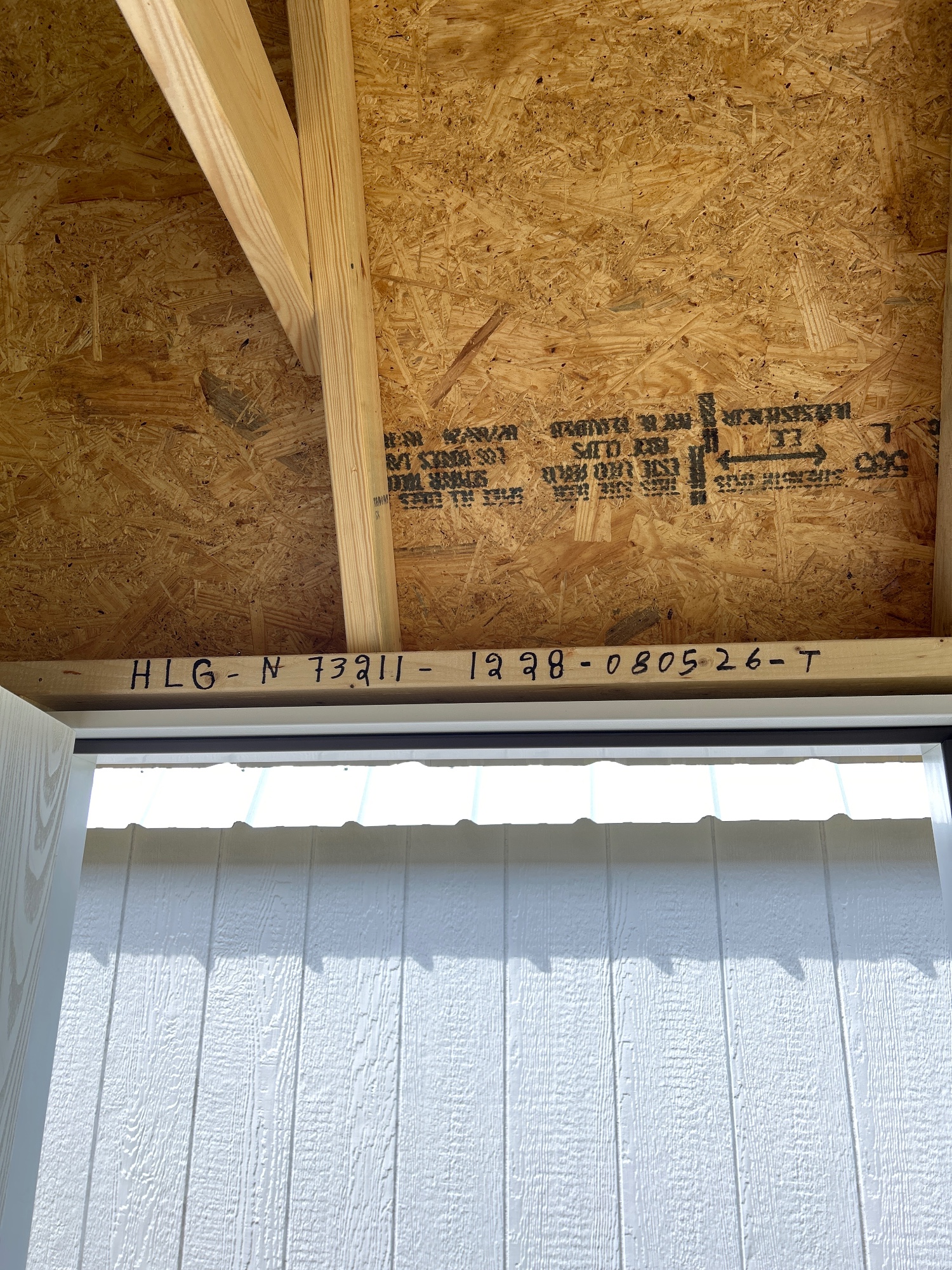 Lofted Garage - 12x28 inside