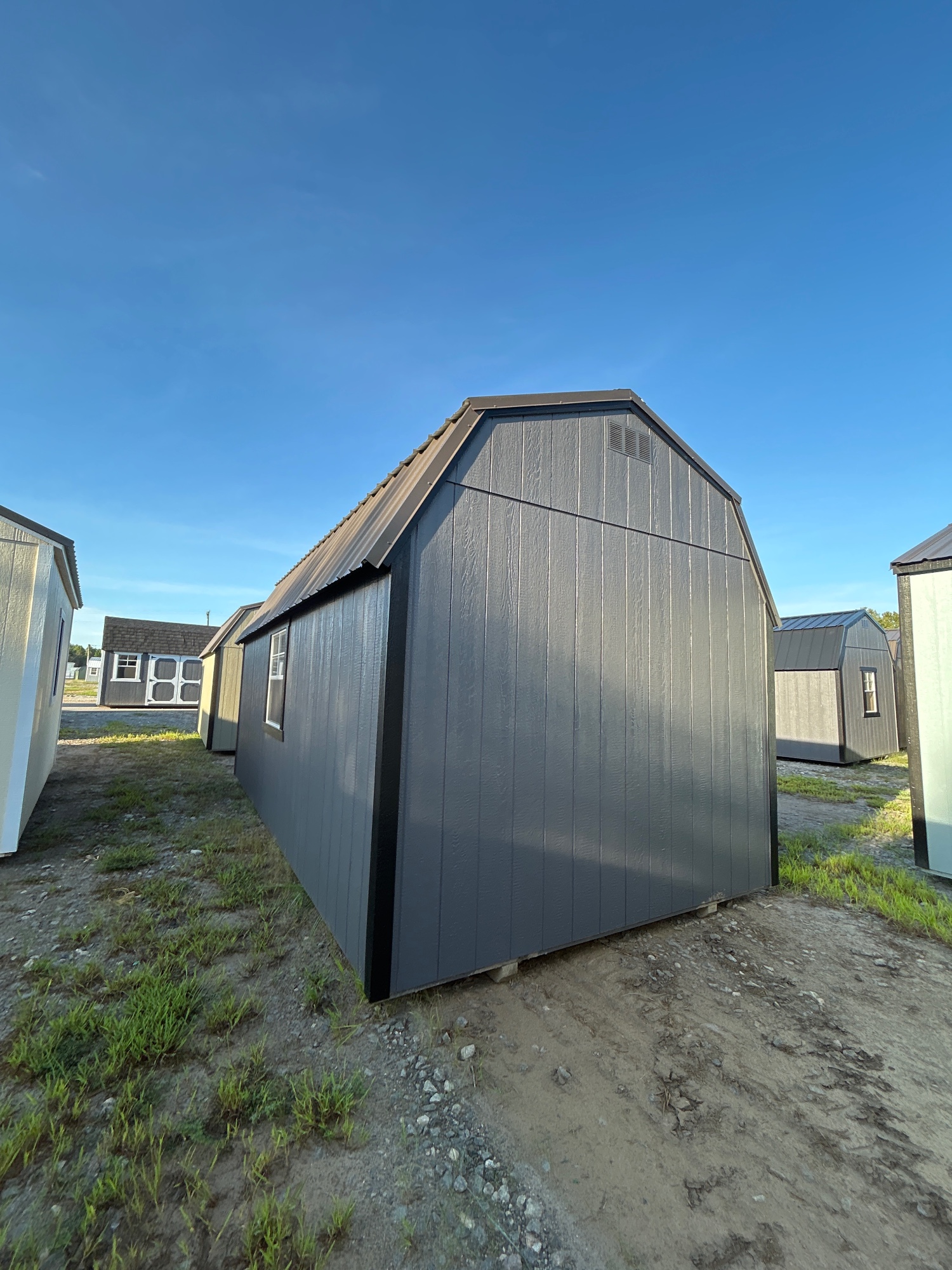 Lofted Barn - 10x20 back