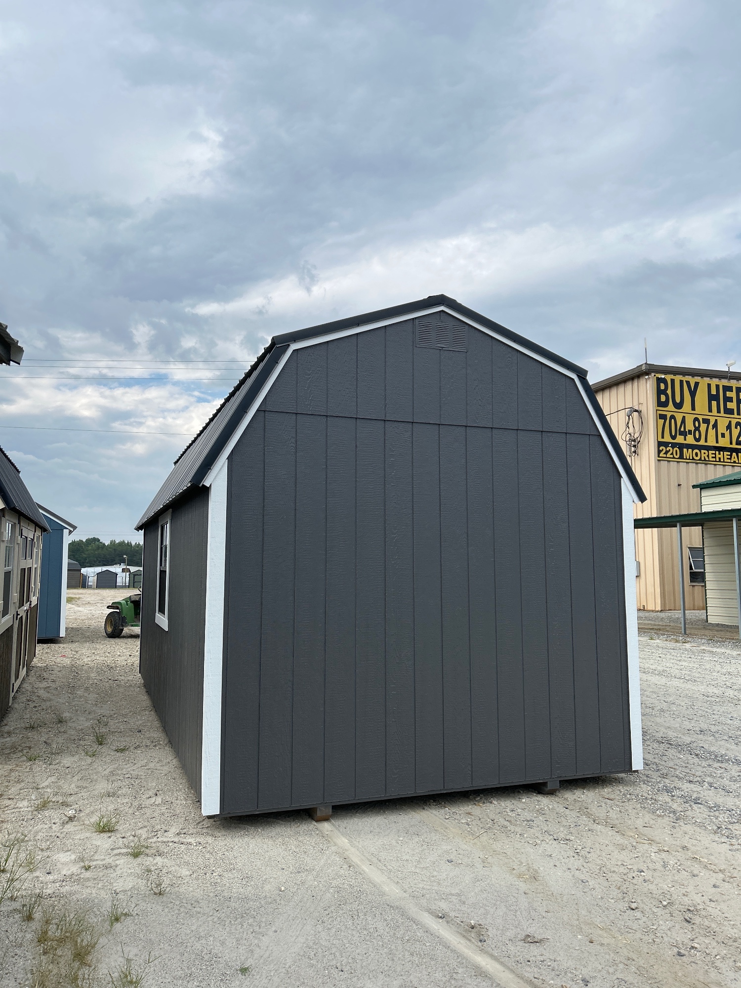 Lofted Barn - 10x20 back