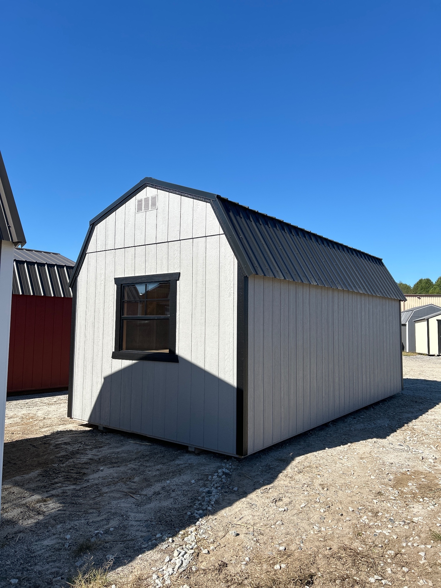 Lofted Barn - 10x20 back