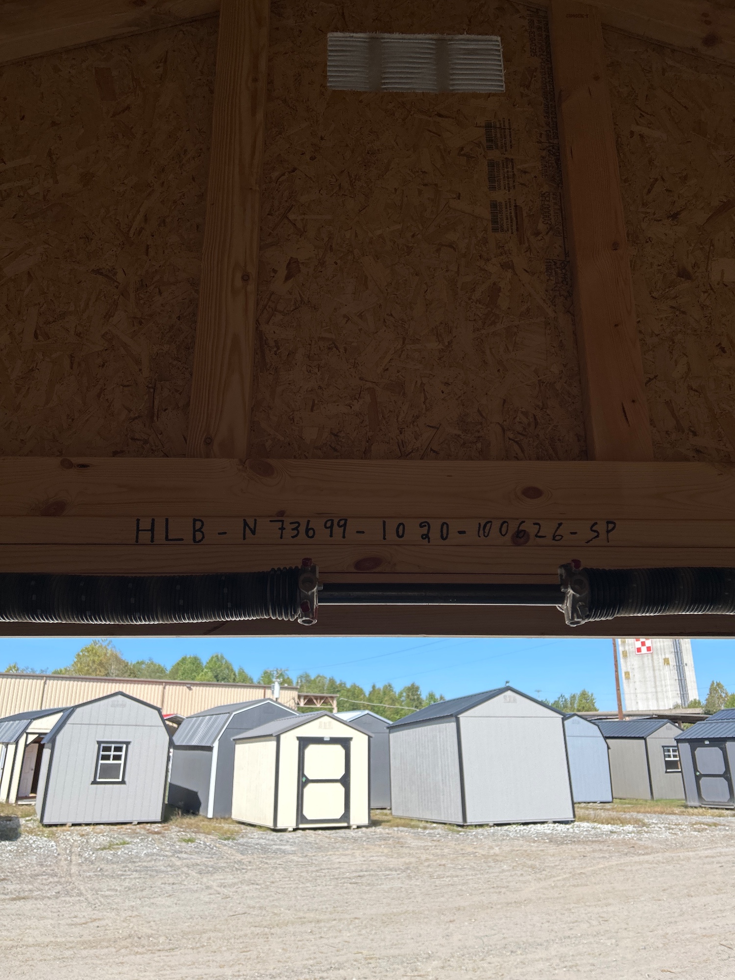 Lofted Barn - 10x20 inside