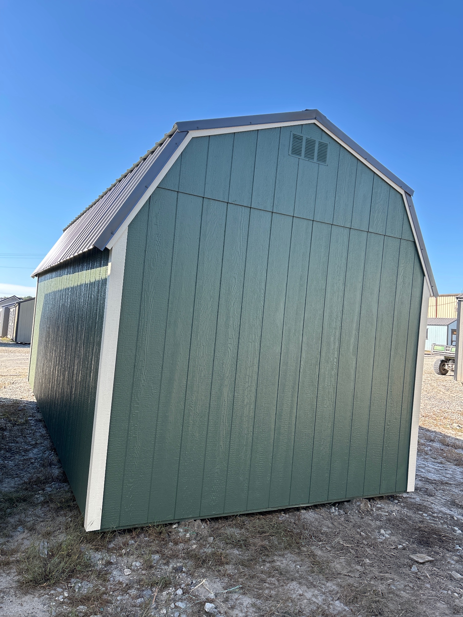 Lofted Barn - 10x20 back