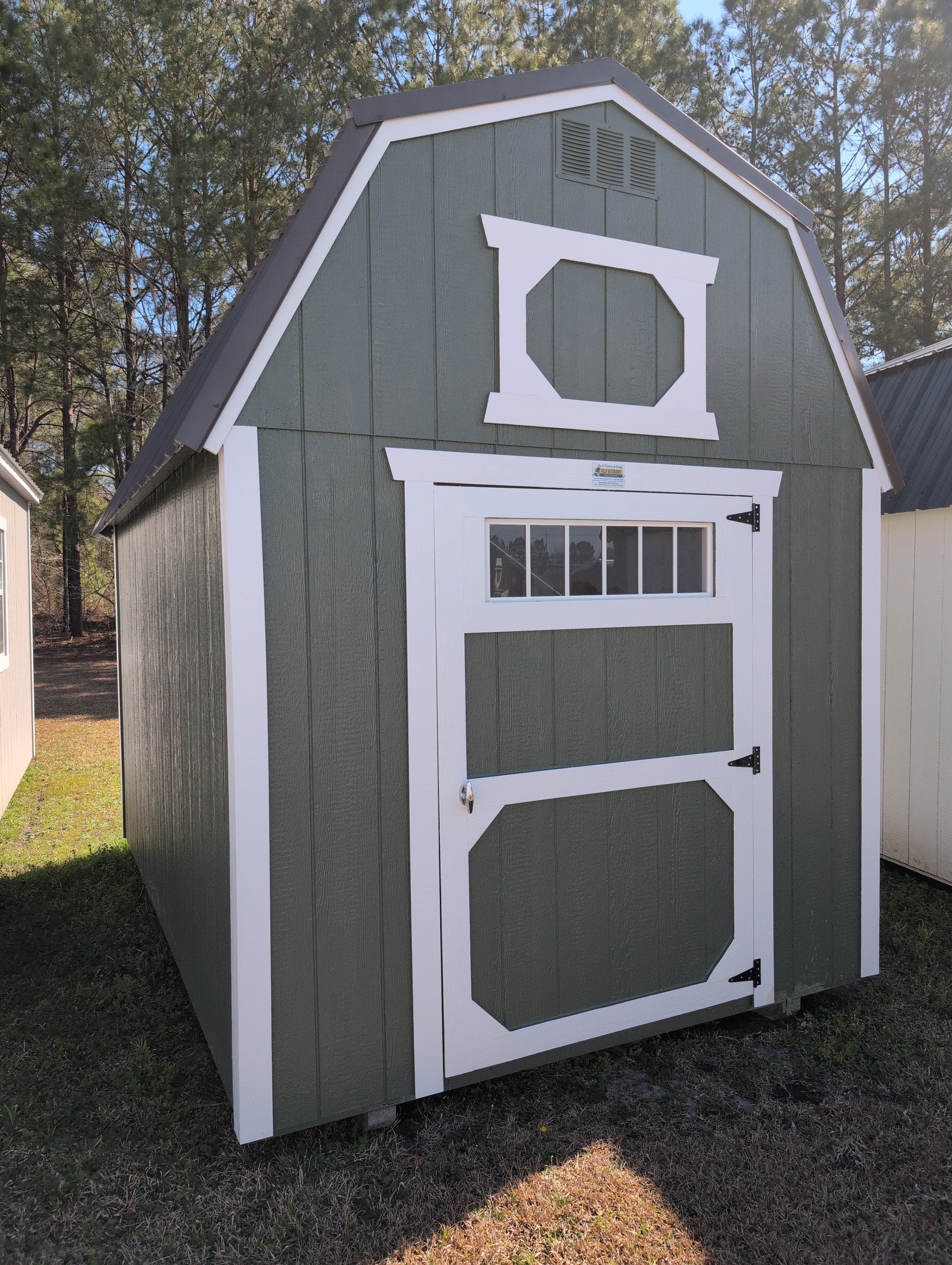 8x12 Lofted Barn for sale near Washington, NC