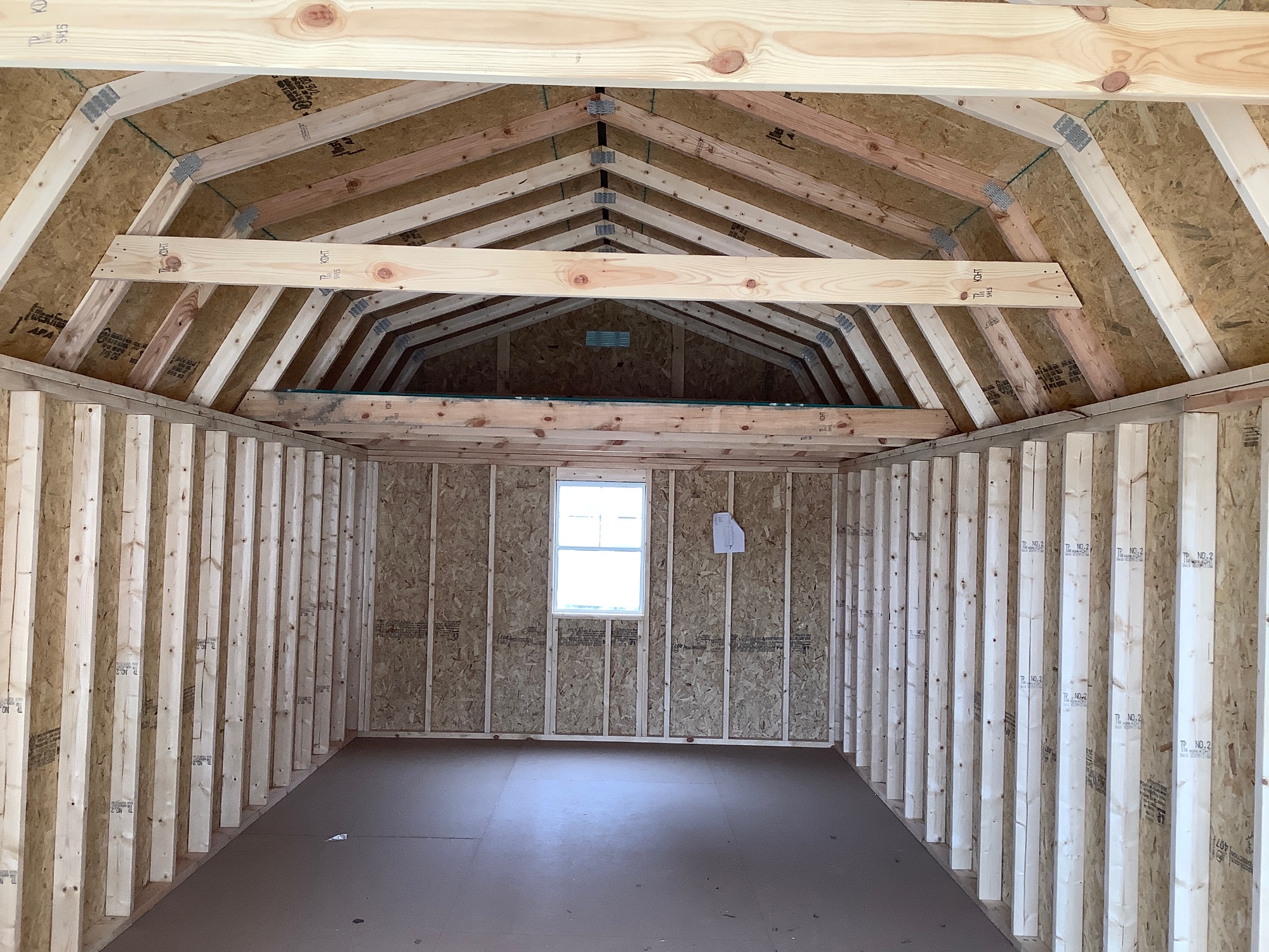 12 × 28 lofted barn shed for sale in Bladenboro, North Carolina - photo 7