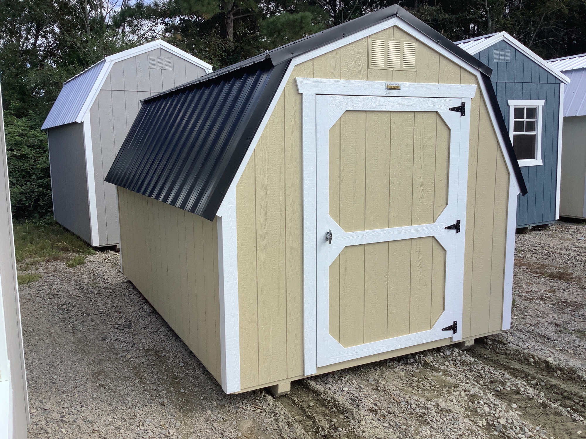 8 x 12 Barn at Lumberton, NC-WilsonGolfCarts&Sto-CWilson in Lumberton, NC